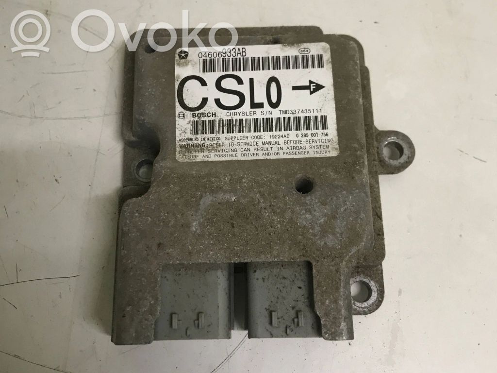 Chrysler Pacifica Unidad de control/módulo del Airbag 