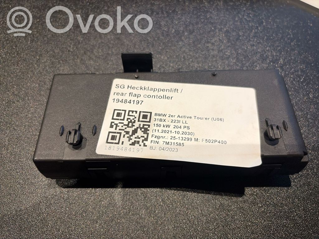 BMW 2 Active Tourer U06 Sterownik / Moduł ASC 