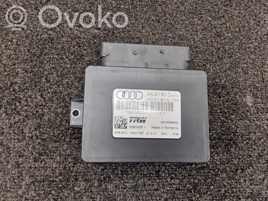 Audi A8 S8 D4 4H Hand brake control module 