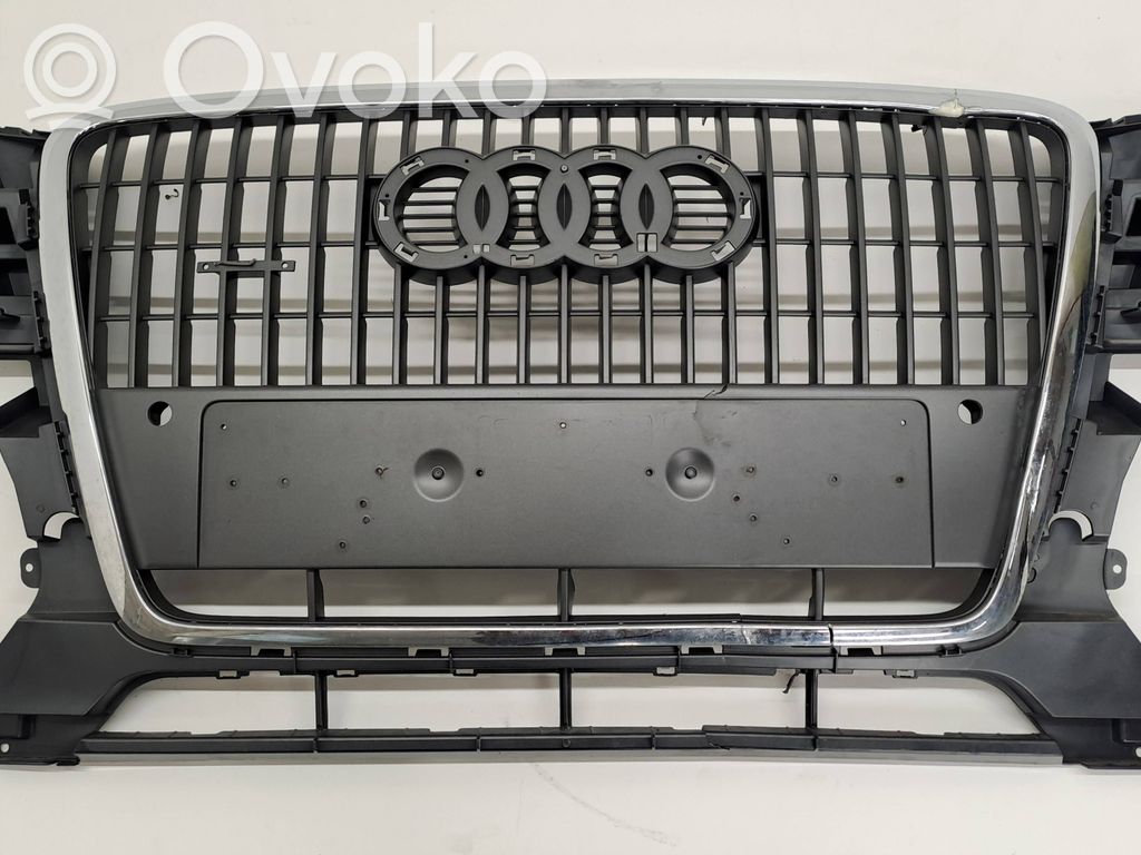 Audi Q5 SQ5 8R Maskownica / Grill / Atrapa górna chłodnicy 