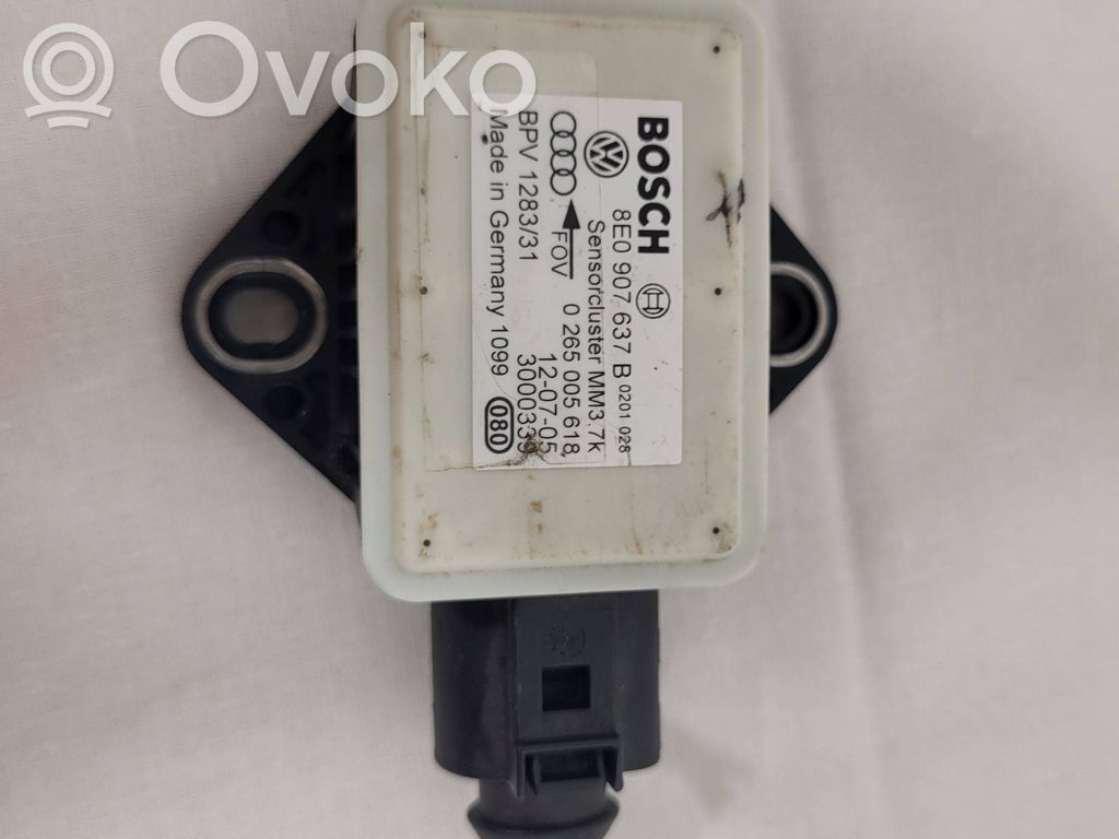 Audi A4 S4 B6 8E 8H ESP acceleration yaw rate sensor 