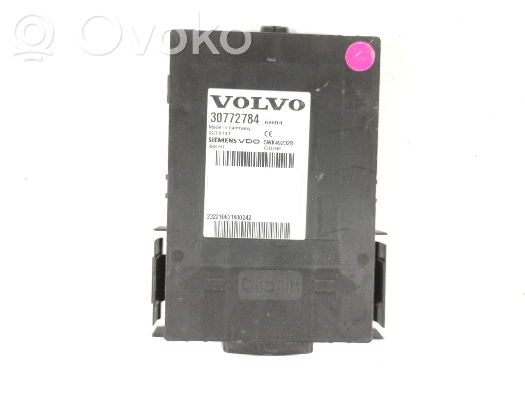 Volvo S80 Keyless (KESSY) go control unit/module 