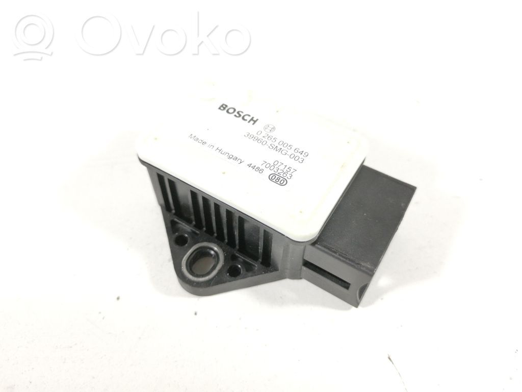 Honda Civic ESP acceleration yaw rate sensor 