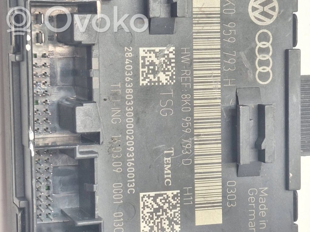 Audi A6 S6 C6 4F Door control unit/module 