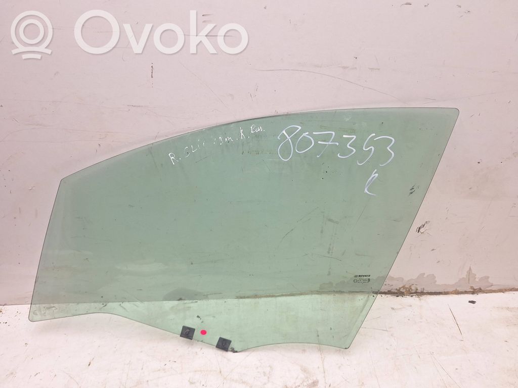 Renault Clio IV Szyba drzwi przednich 