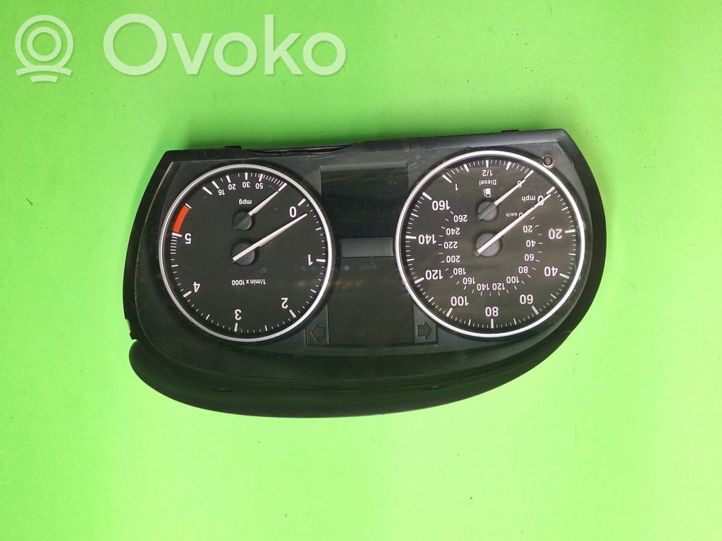 BMW 3 E90 E91 Speedometer (instrument cluster) 