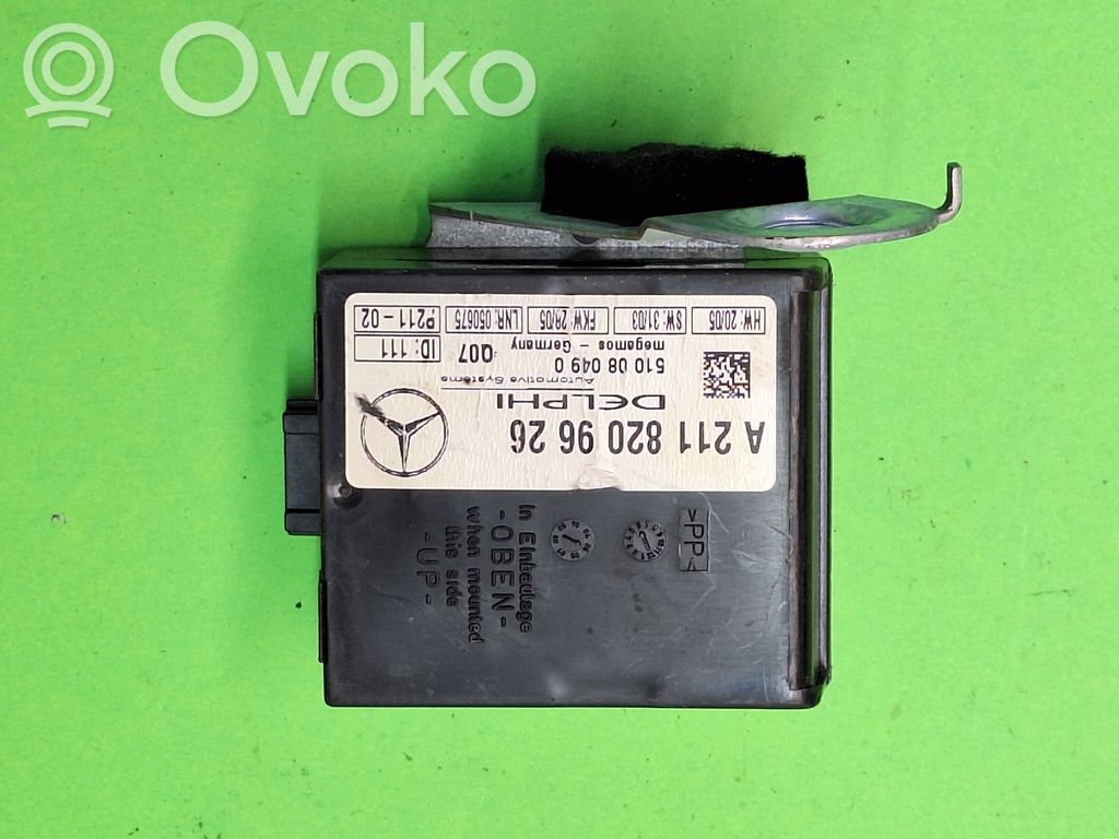 Mercedes-Benz E W211 Alarm control unit/module 