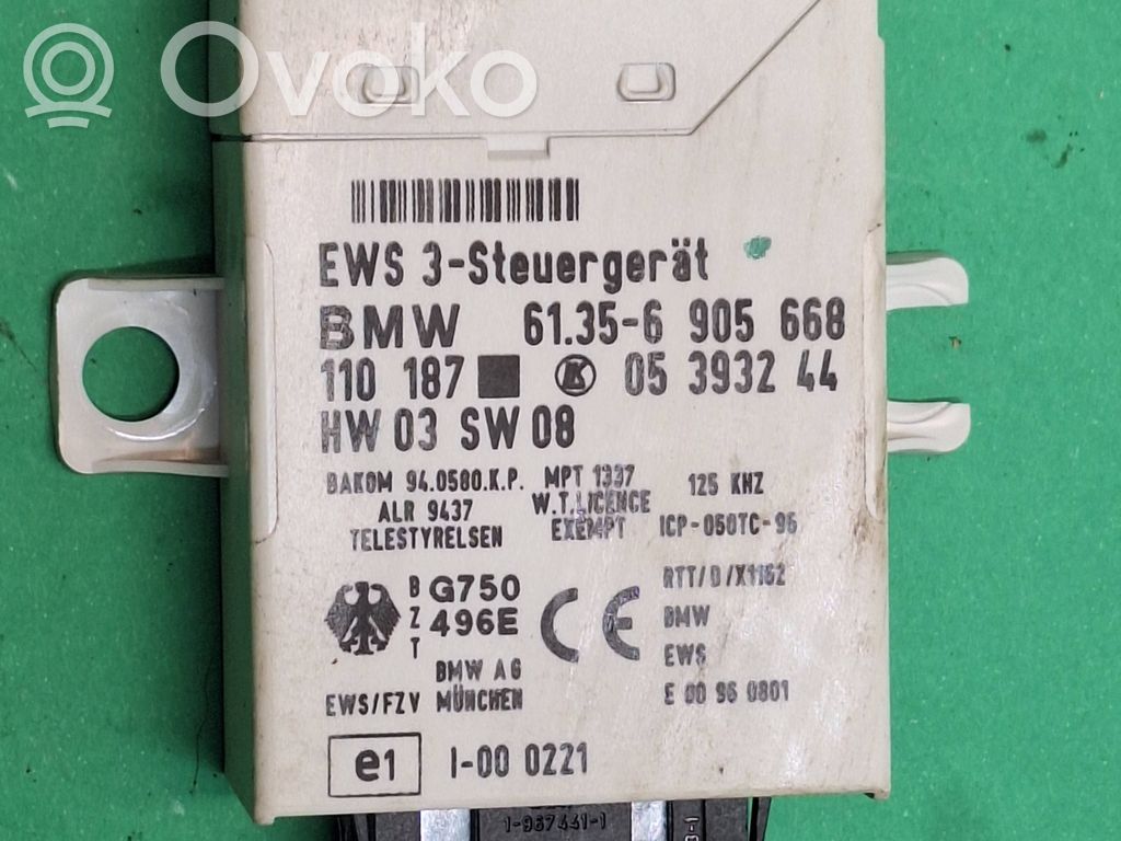 BMW 5 E39 Immobilizer control unit/module 
