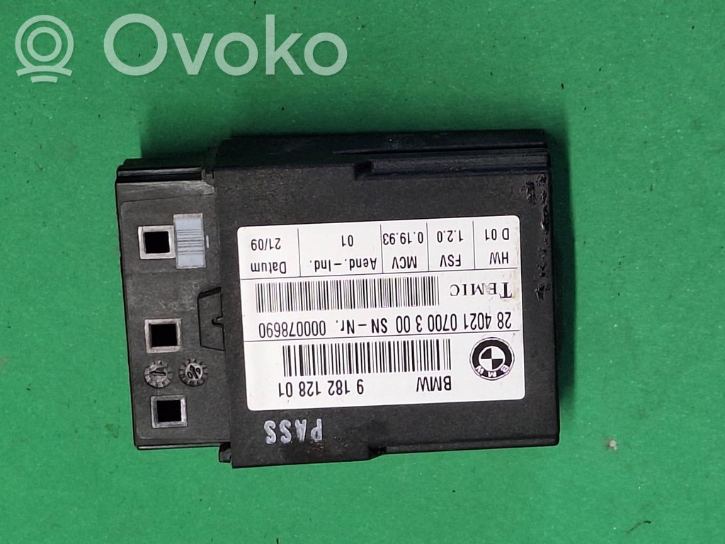 BMW 5 E60 E61 Istuimen säädön moduuli 