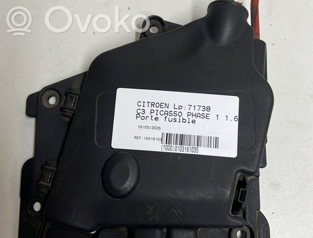 Citroen C3 Picasso Sicherungskasten 