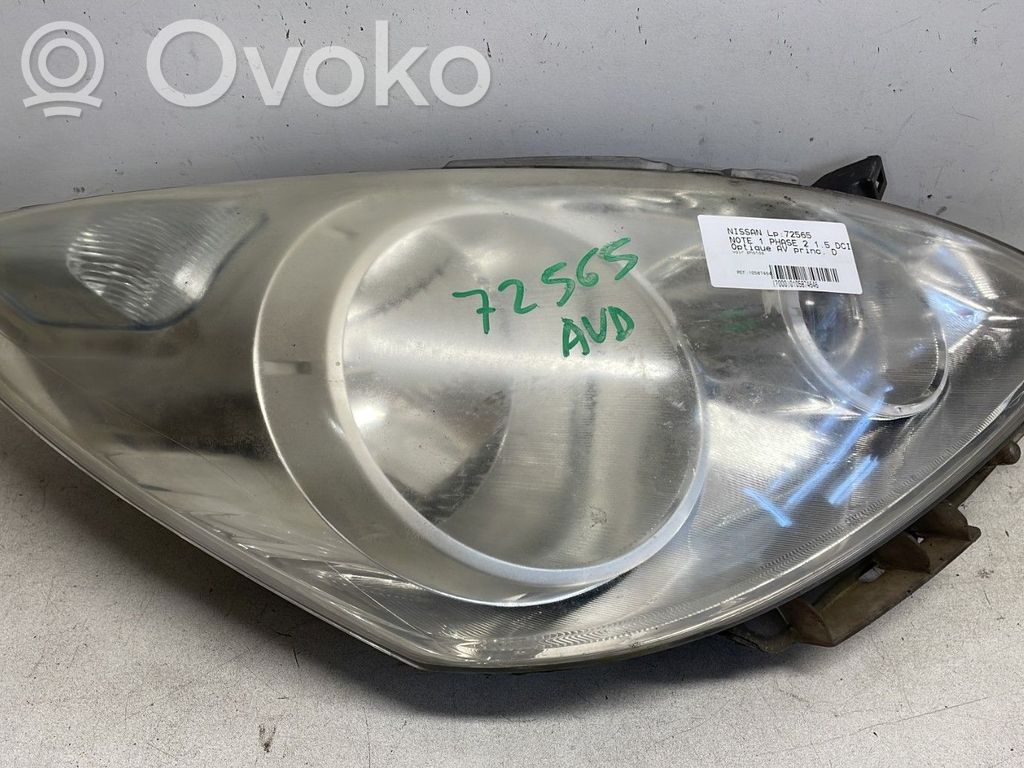 Nissan Note (E11) Phare frontale 