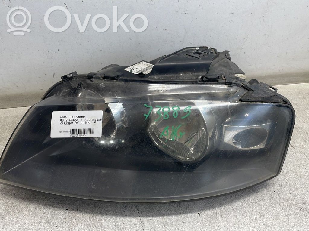 Audi A3 S3 8P Lampa przednia 