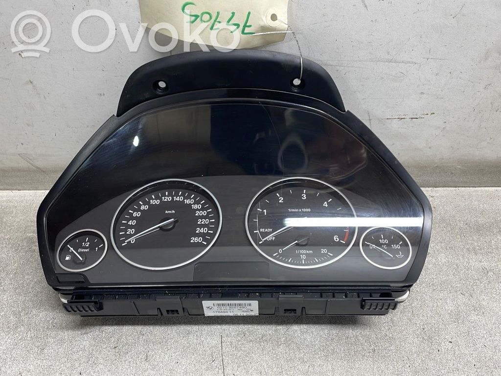 BMW 3 F30 F35 F31 Geschwindigkeitsmesser Cockpit 