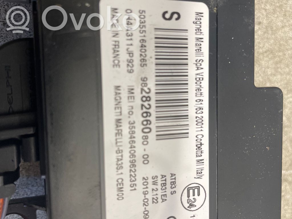 Citroen C4 SpaceTourer Other control units/modules 
