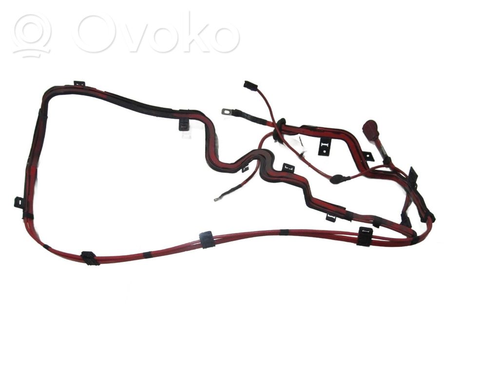 BMW 3 F30 F35 F31 Minus / Klema / Przewód akumulatora 