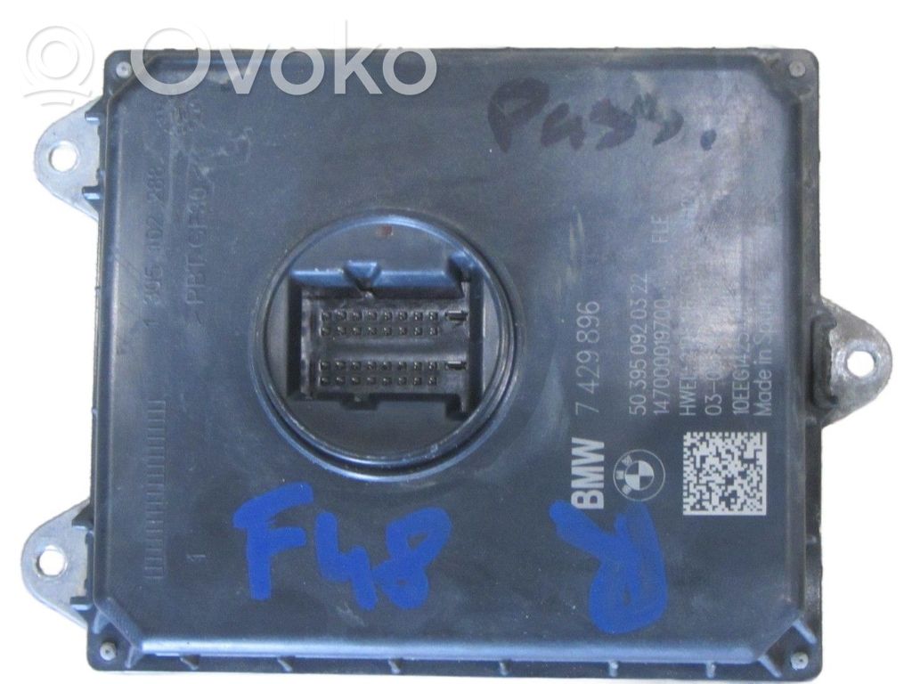Moduł sterujący statecznikiem LED   VXZXDEEWS54ROWNIK,MODS1,63117381236,63117392777,63117395527,63117408890,63117429121,63117429896,63117492089,7381017,7408422,7409579,7427607,7429896,7440877,7492089
