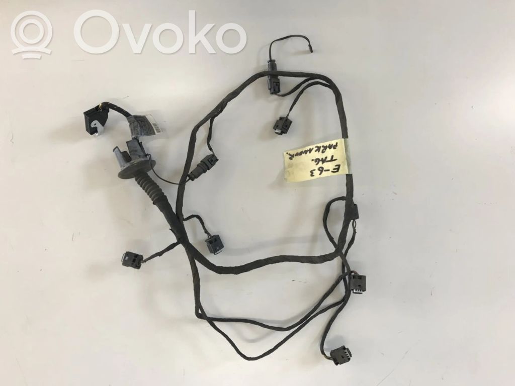 BMW 6 E63 E64 Parking sensor (PDC) wiring loom 