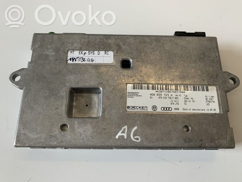 Bedieneinheit Controller Multimedia   4E0035729A,4E0035729A