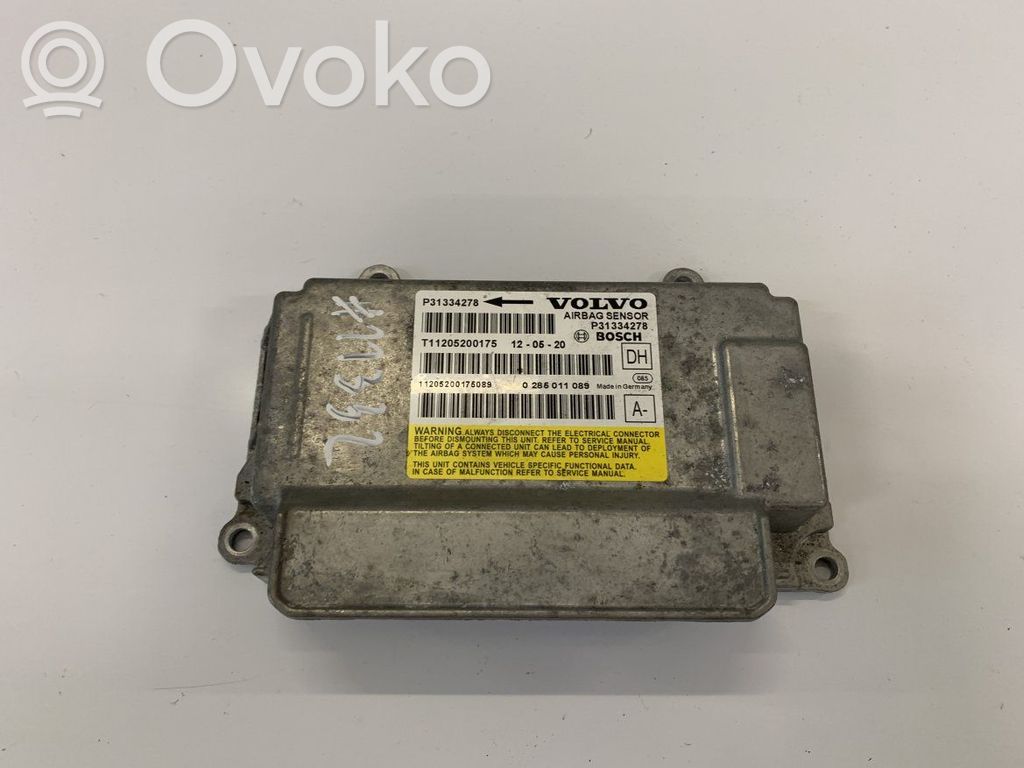 Volvo V70 Airbag control unit/module 