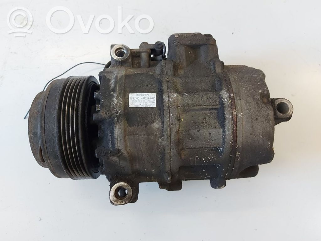 Air conditioning (A/C) compressor (pump)   DENSO,4472208025