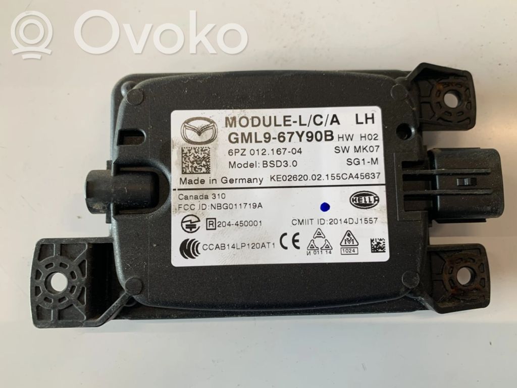 Mazda 6 Módulo de control de punto muerto 