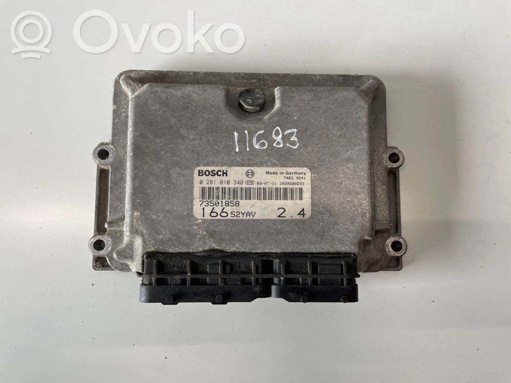 Alfa Romeo 166 Engine control unit/module 