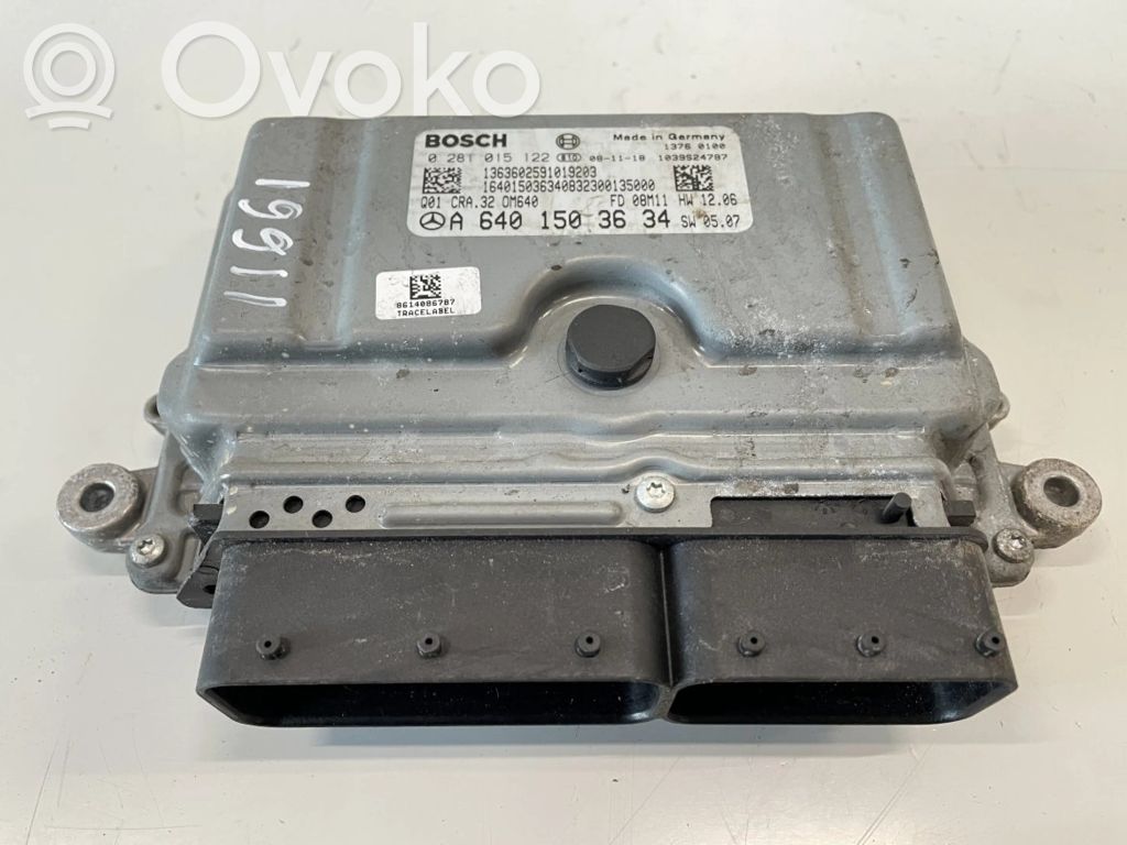 Mercedes-Benz B W245 Unitate/modul de control motor 