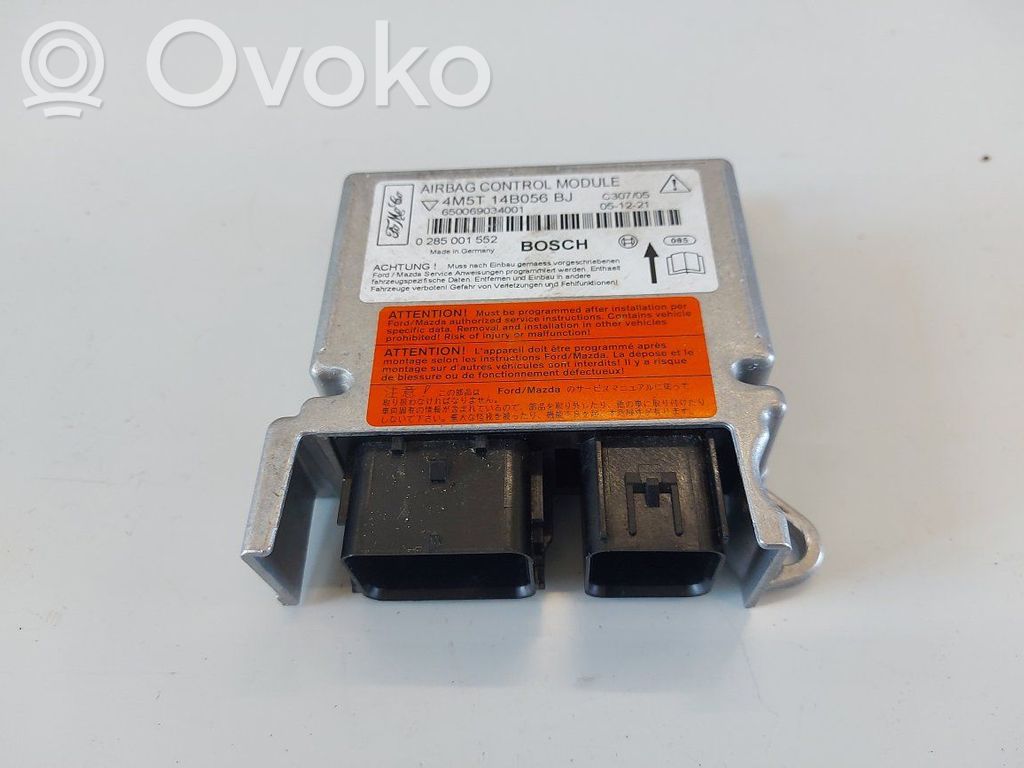 Airbag control unit/module   4M5T14B056BJ,4M5T14B056BJ