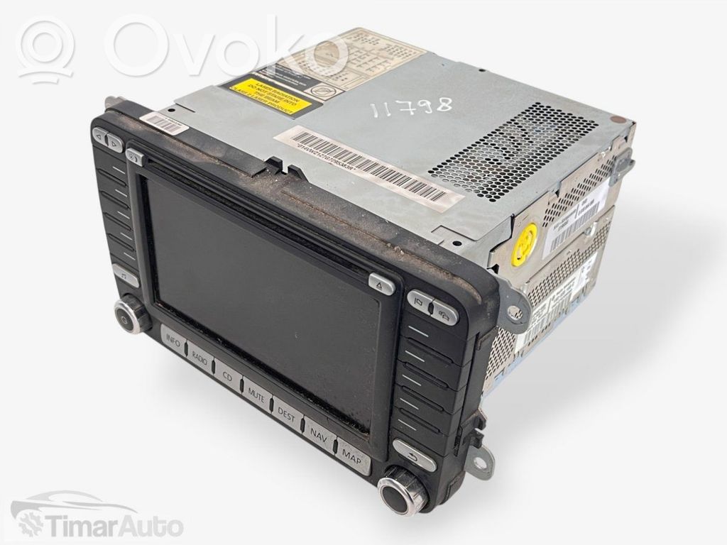 Volkswagen PASSAT B6 Panel / Radioodtwarzacz CD/DVD/GPS 
