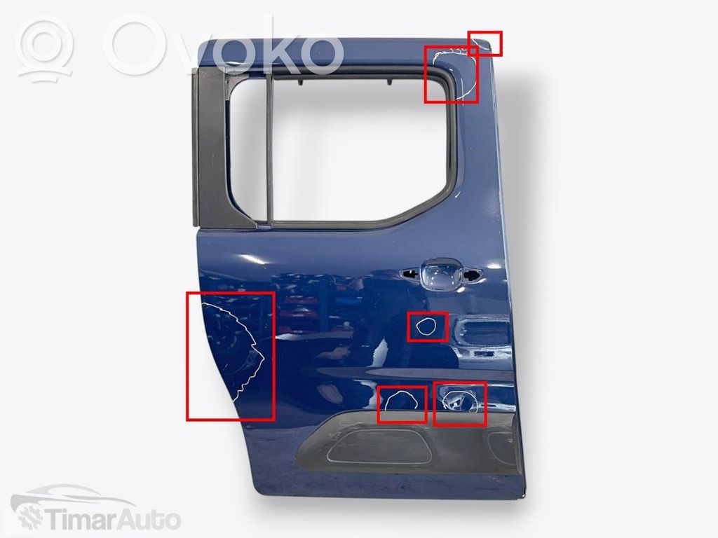 Citroen Berlingo Bīdāmas sānu durvis 