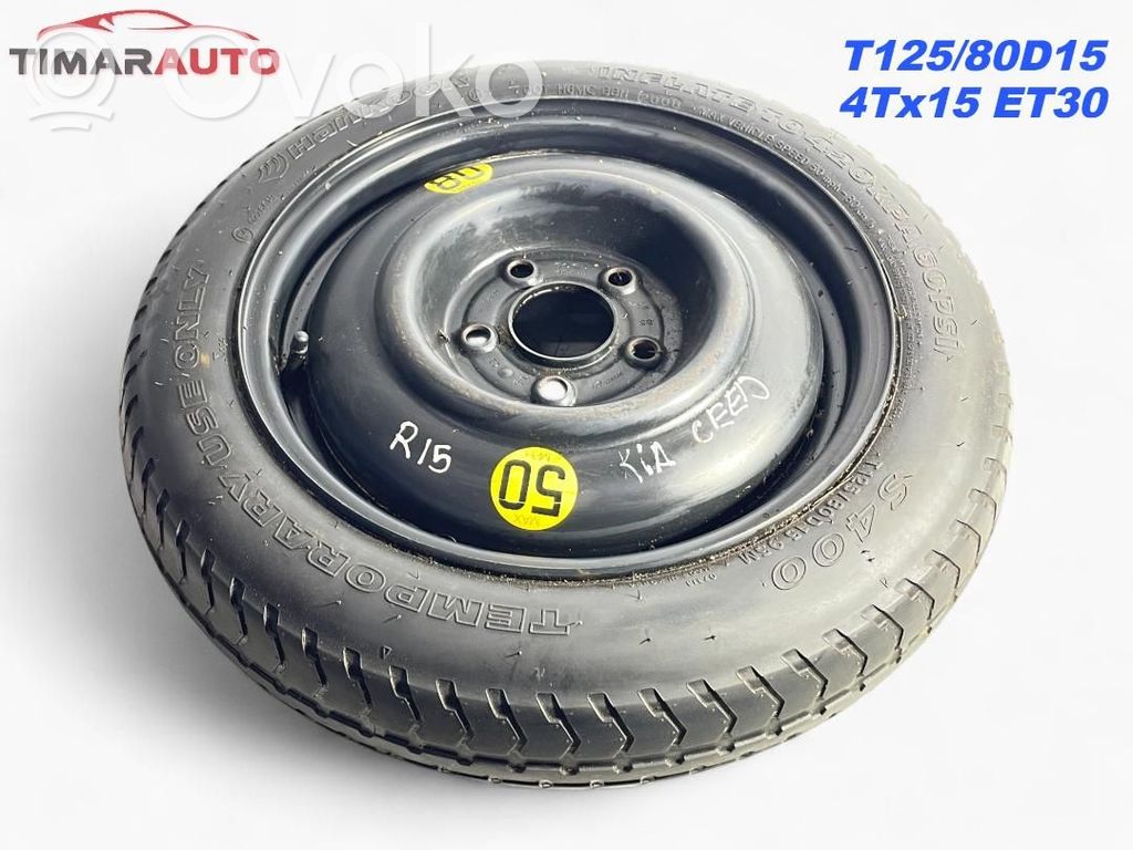 KIA Ceed Ruota di scorta R15 