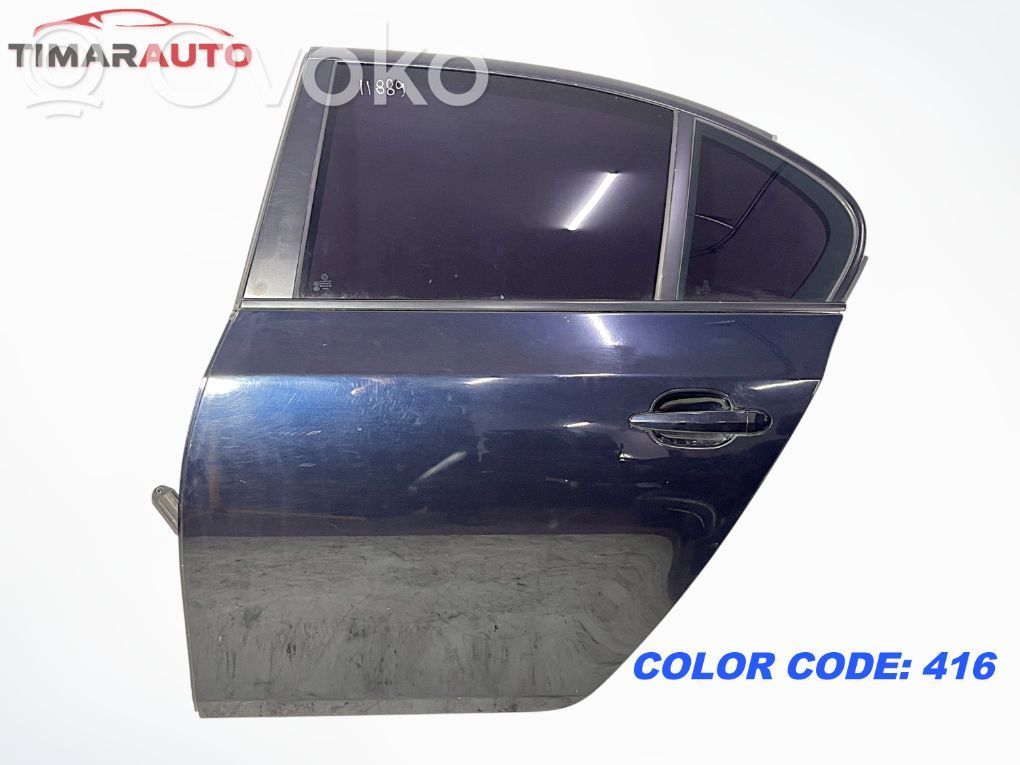 BMW 5 E60 E61 Aizmugurējās durvis 