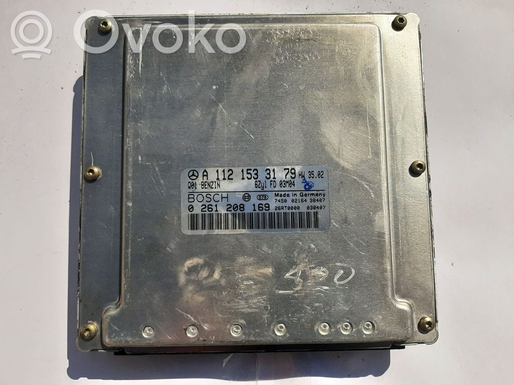 Mercedes-Benz CLK A209 C209 Engine control unit/module 