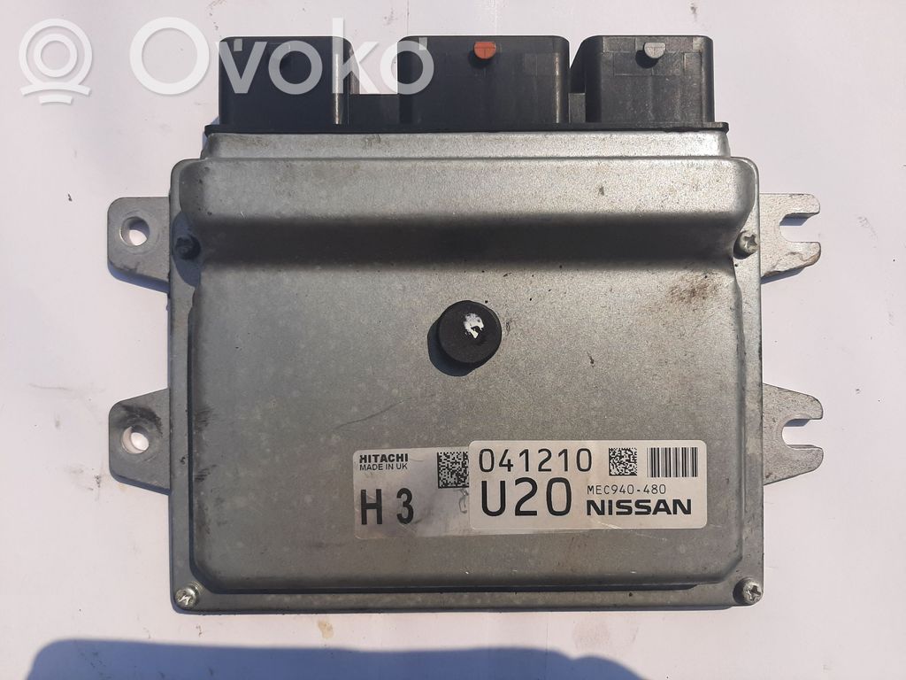 Nissan Qashqai Engine control unit/module 