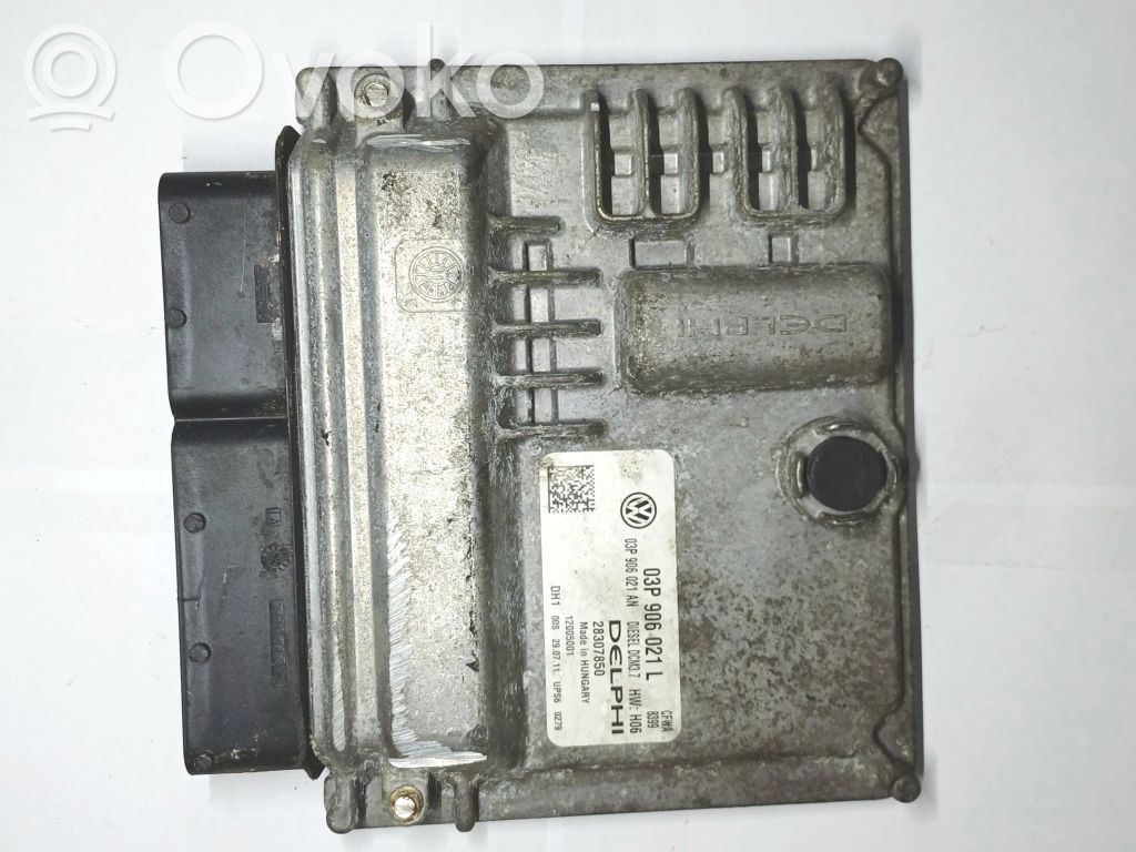 Engine control unit/module   03P906021L,03P906021AN,28307850