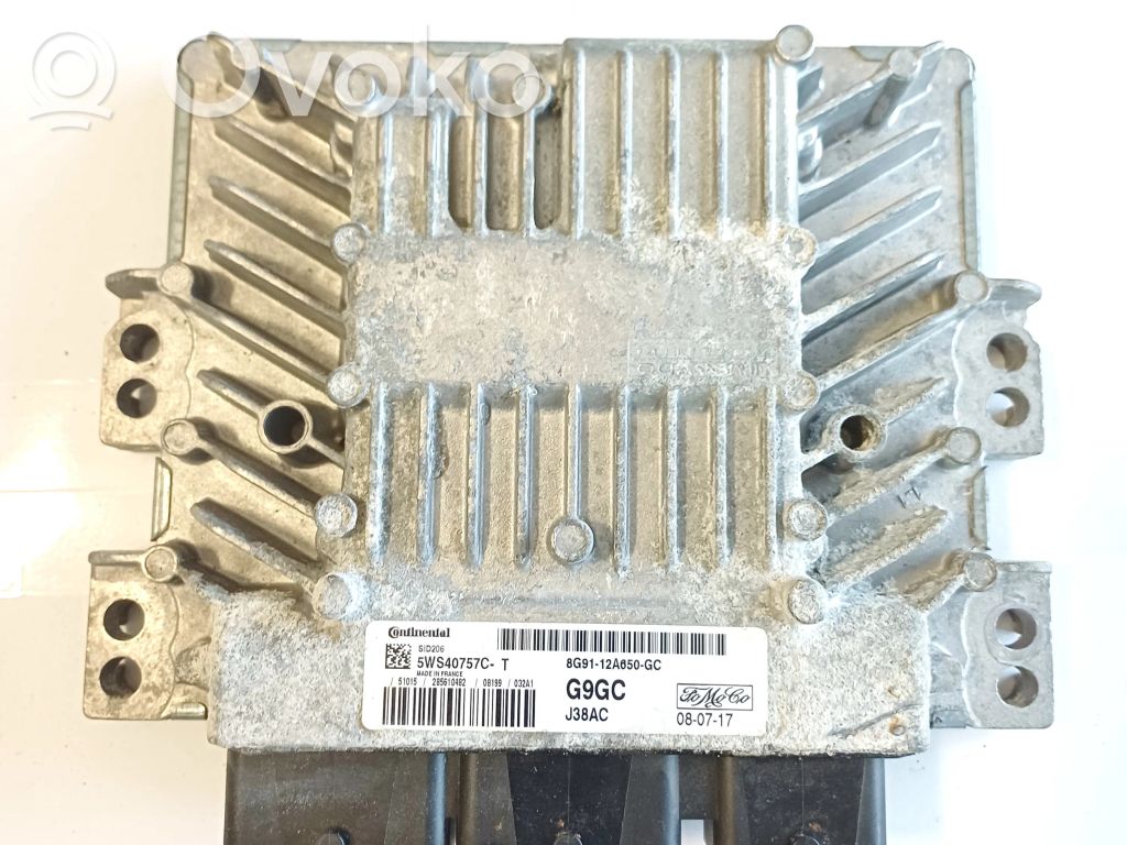 Engine control unit/module   8G9112A650GC,5WS40757CT