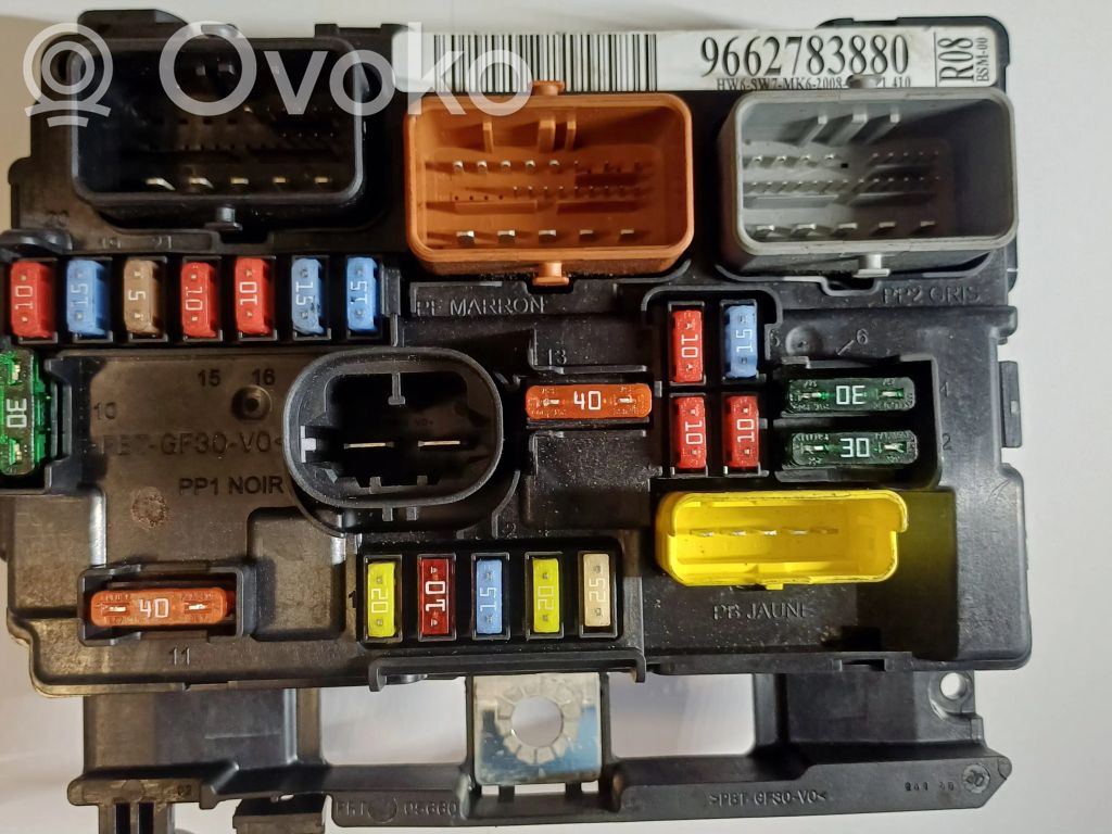 Peugeot 207 BSM Control unit 