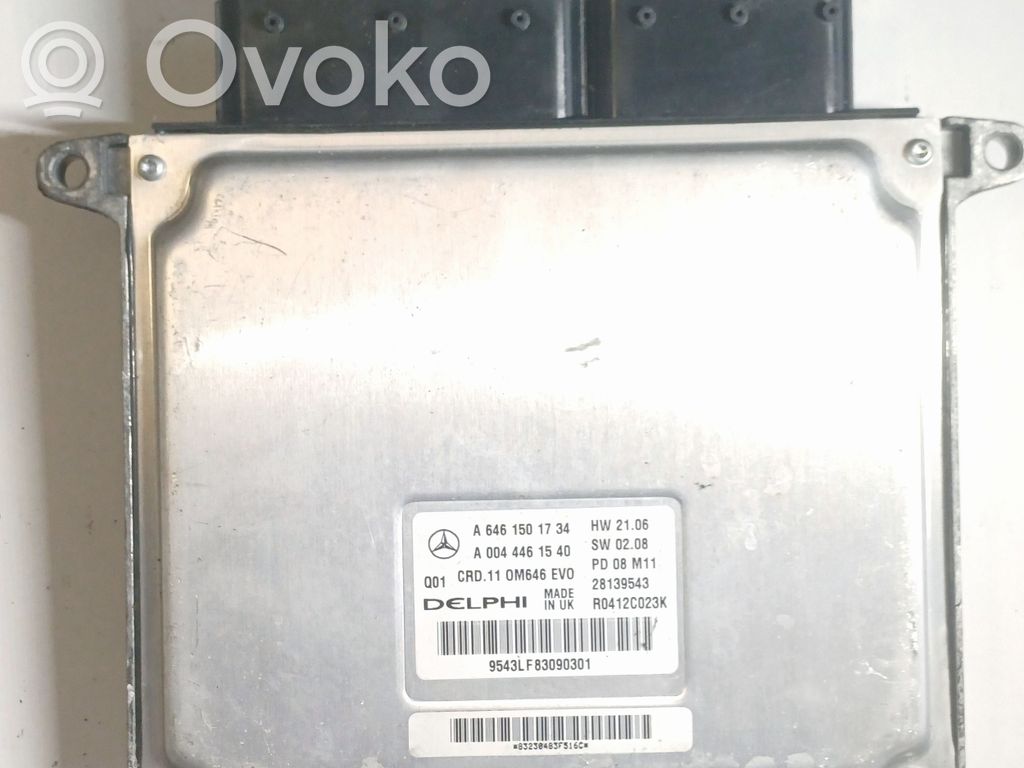 Mercedes-Benz E W211 Engine control unit/module 