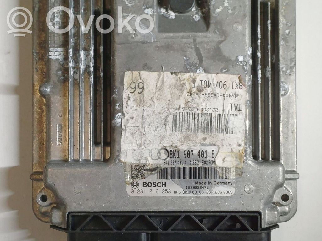 Audi A4 S4 B8 8K Engine control unit/module 