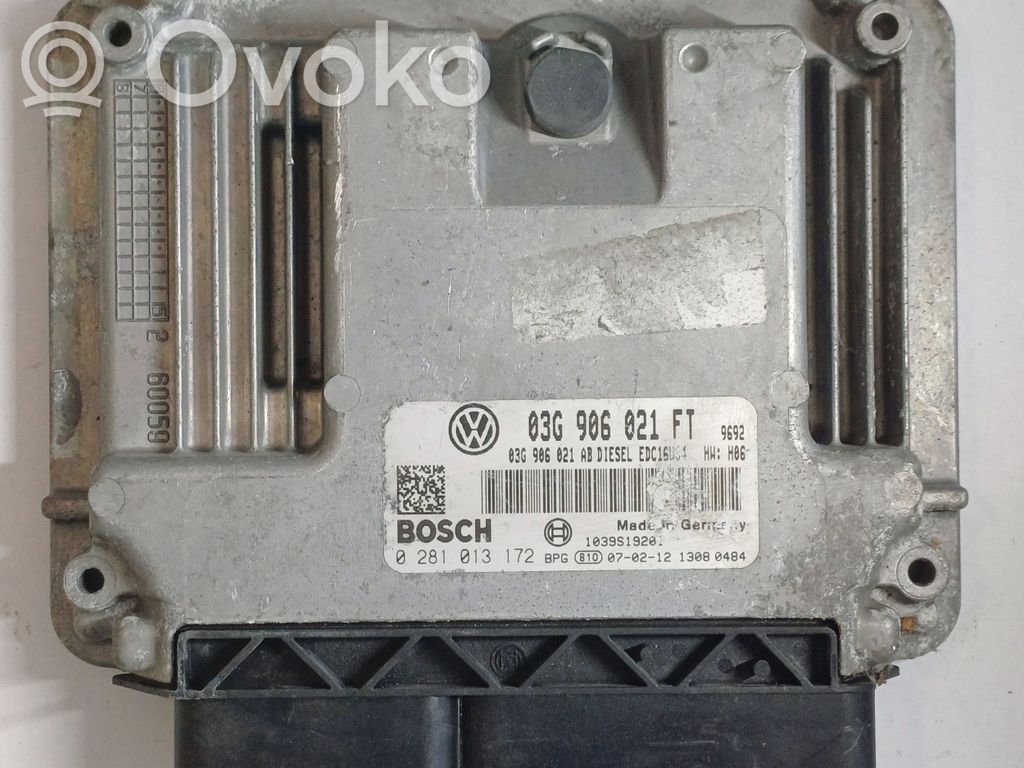 Volkswagen Eos Engine control unit/module 