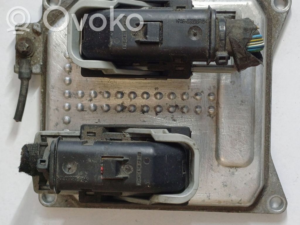 Opel Astra H Moottorin ohjainlaite/moduuli 