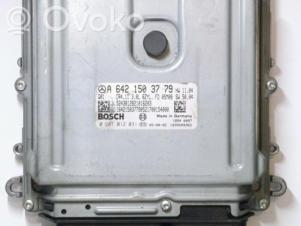 Mercedes-Benz E W211 Engine control unit/module 