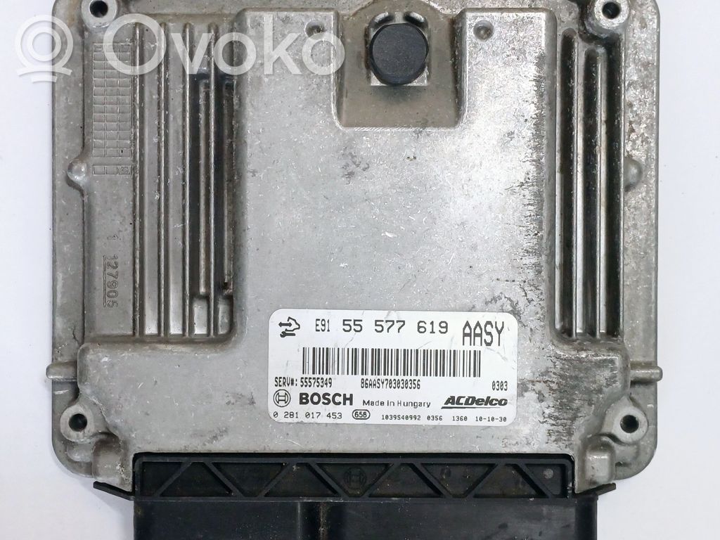 Engine control unit/module   55577619,0281017453