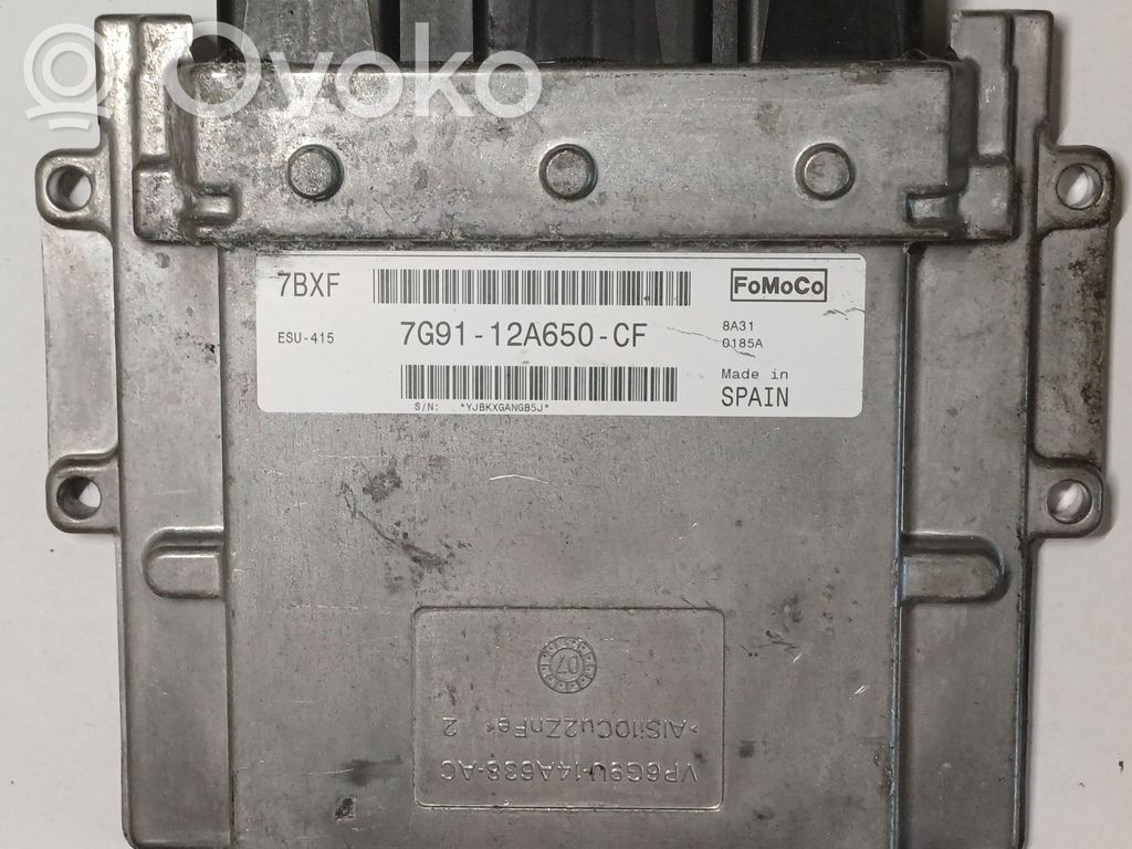 Ford Mondeo MK IV Engine control unit/module 