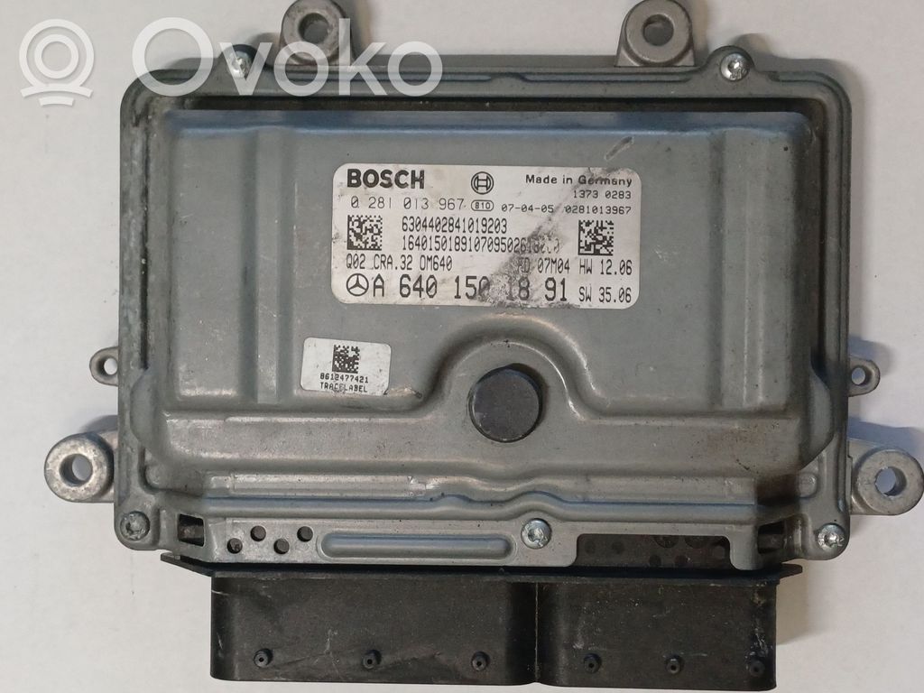 Mercedes-Benz B W245 Engine control unit/module 
