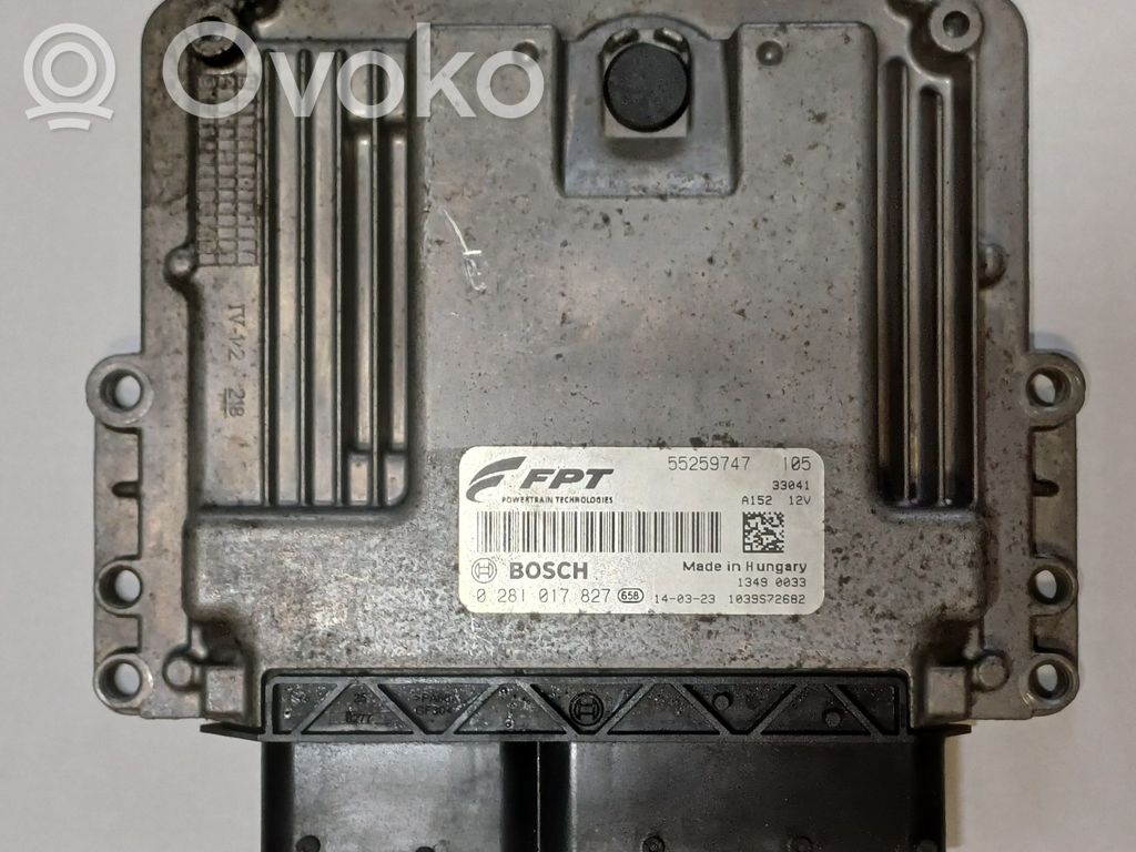 Fiat 500L Engine control unit/module 
