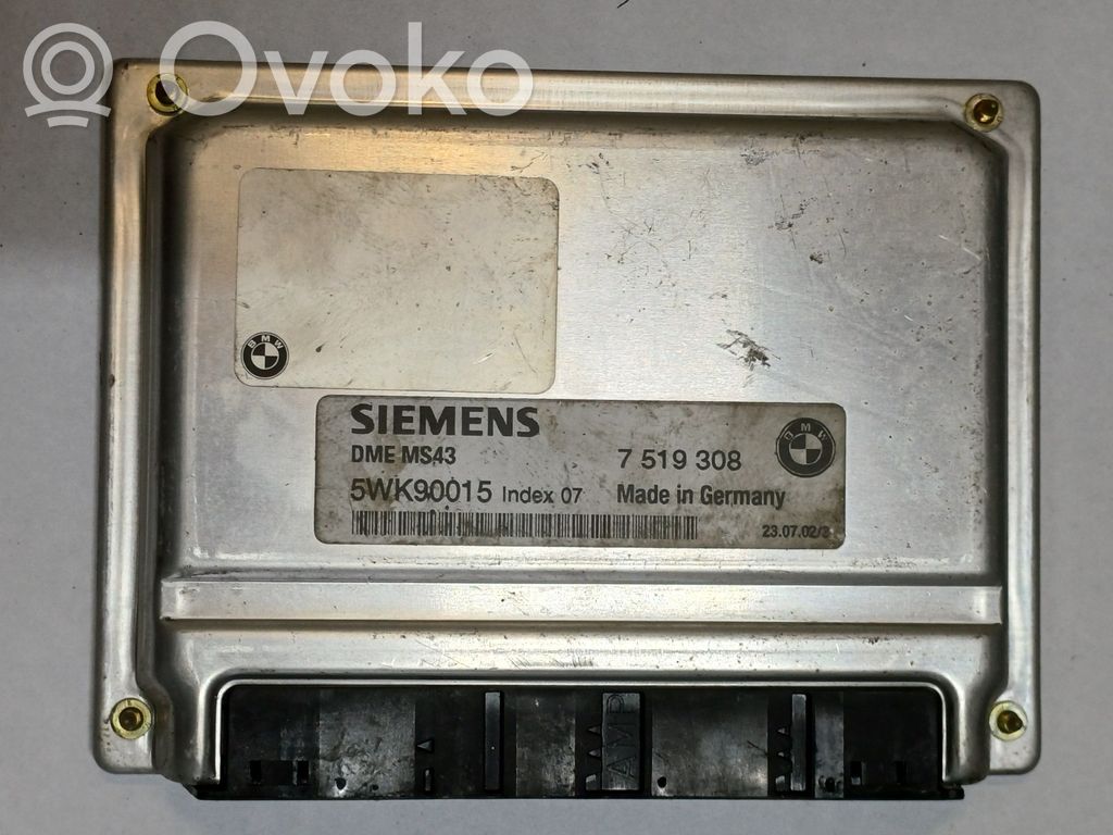 BMW 5 E39 Engine control unit/module 