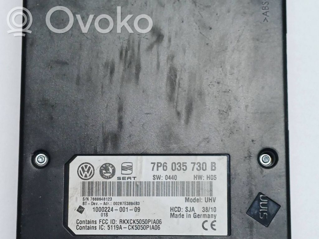 Volkswagen PASSAT CC Bluetooth control unit module 