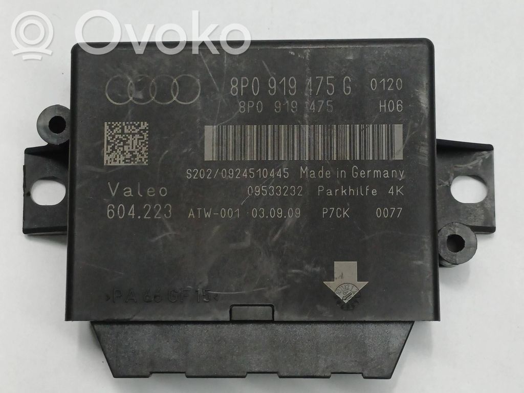 Audi A3 S3 8P Parking PDC control unit/module 