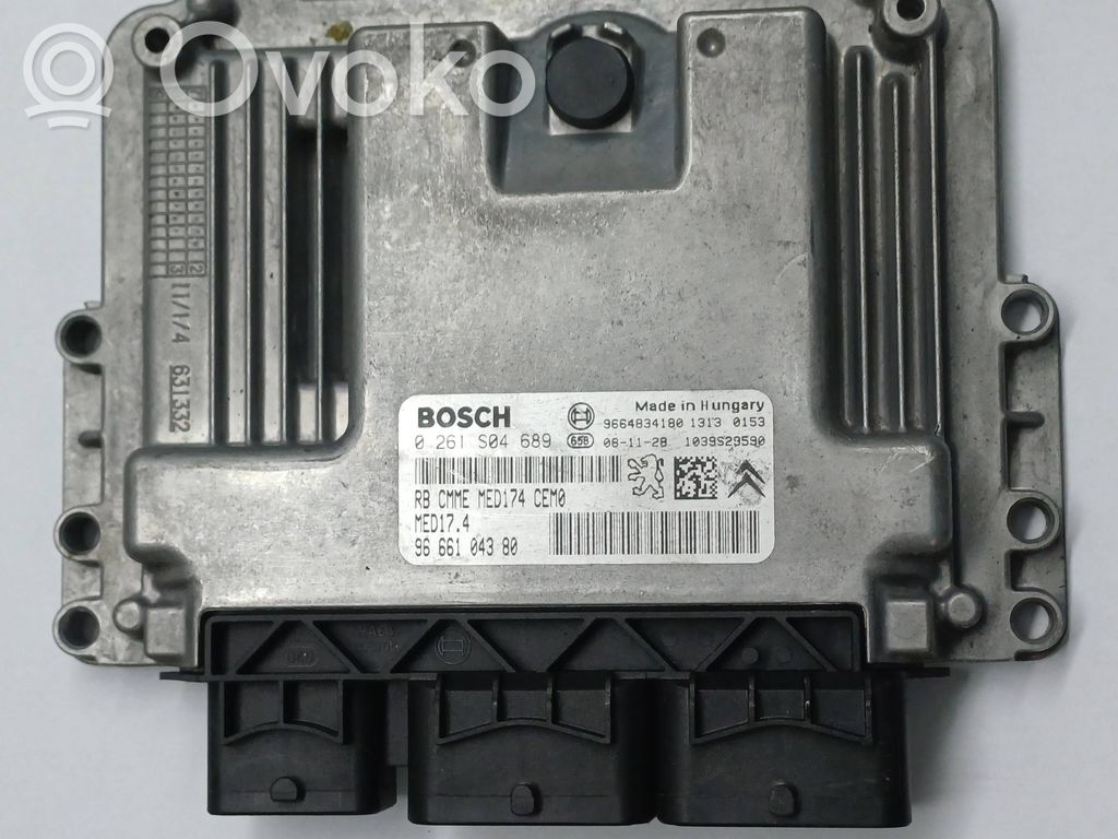 Peugeot 308 Engine control unit/module 